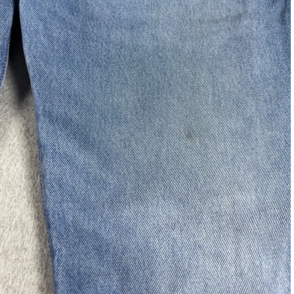 Levi's 501 Original Fit Jeans Mens 36x32 Blue Medium Wash Straight Leg Denim